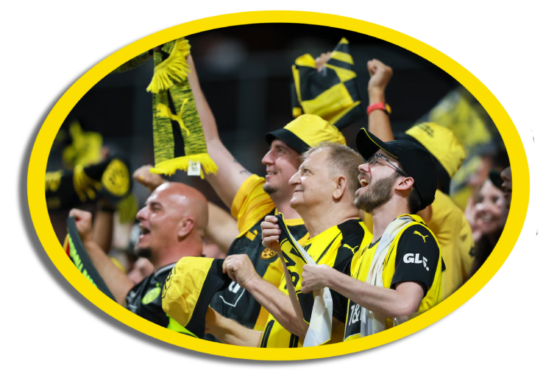 Soccer player kicking a ball